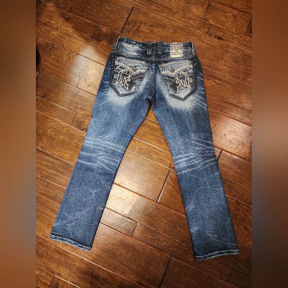 Rock Revival Men's Kearney Relaxed Taper Jeans
